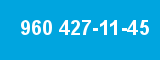 960 427-11-45 960 427-11-45